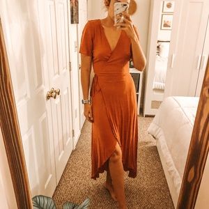 MIDI Wrap Dress